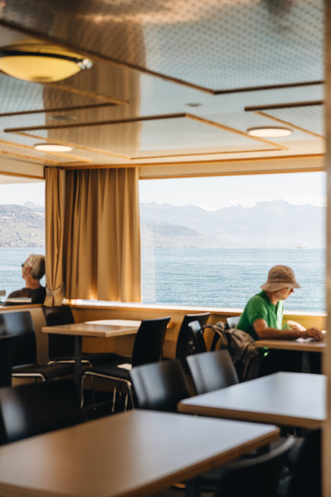 Photo vu sur le Lac Léman Charlotte Bron