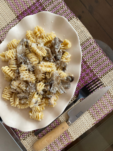 guidepapier recette pasta reelrecette pastarecipe pleurotes myceliste champignons dimanche recettedujour recettedudimanche passionpasta