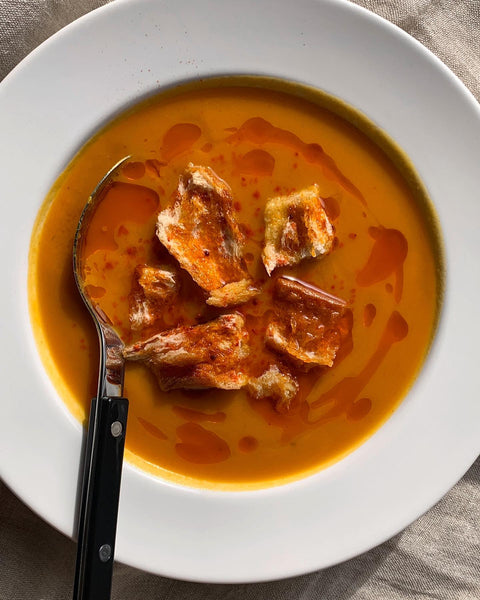 LA RECETTE DU VELOUTÉ D'AUTOMNE DE SIMONE SANTERRE