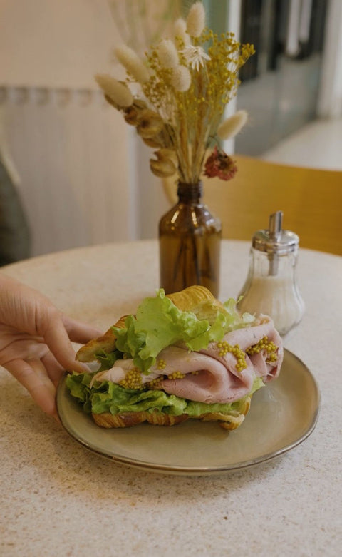 croissant'dwich louise janin recette gastronomie